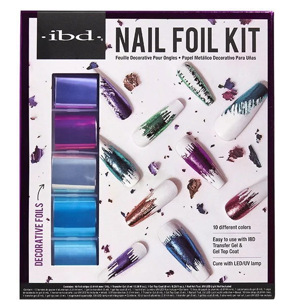 ibd Complete Nail Foil Kit Nail Art