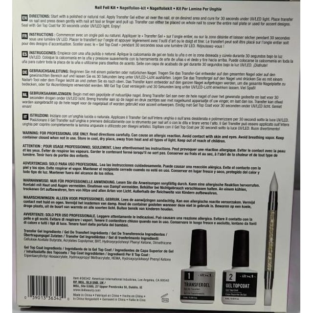ibd Complete Nail Foil Kit Nail Art